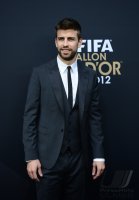 Fussball International  FIFA Ballon d Or 2012:  Gerard Pique (Barca)