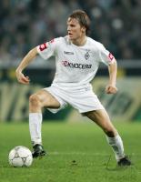 Fussball 1. Bundesliga: BMG, POLANSKI Einzelaktion am Ball