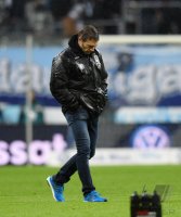 Fussball 2. BUNDESLIGA 14/15 : Enttaeuschung Trainer Markus von Ahlen (1860 Muenchen)