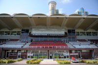 Fussball International WM Qualifikation 2014:  Uebersicht AL NAHYAN STADIUM