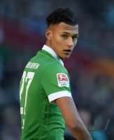 Fussball, 1. Bundesliga  Saison 2014/2015: Werder Bremen - Bayer 04 Leverkusen