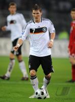 Fussball WM-Qualifikation: Deutschland, SCHWEINSTEIGER Einzelaktion