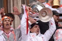 Fussball Champions Party 2013: FC Bayern Muenchen gewinnt das Triple