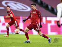 Fussball 1. Bundesliga Saison 21/22: FC Bayern Muenchen - 1. FSV Mainz 05