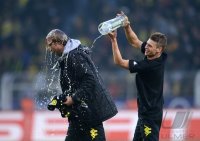 Fussball 1. Bundesliga :  Trainer Juergen Klopp (li.) mit Lukasz Piszczek (Borussia Dortmund)