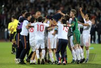 Fussball U21-EURO 2011 FINALE:  JUBEL nach dem SIEG Spanien