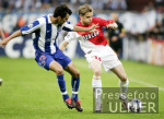 Fussball CHL Finale: Monaco - Porto, Zweikampf
