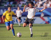 Fussball Frauen FIFA U 20  WM  2008   Viertelfinale  Brasilien - Deutschland