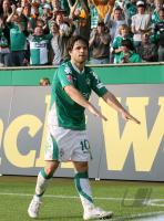 Fussball 1. Bundesliga: Bremen - Stuttgart