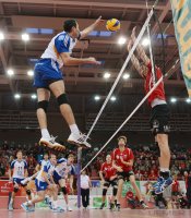 Volleyball  1. Bundesliga  12/13:  TV Rottenburg - VfB Friedrichshafen