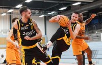 Basketball 2. Bundesliga  20/21: wiha Panthers Schwenningen - Tigers Tuebingen