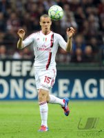 FUSSBALL INTERNATIONAL  CHL Viertelfinale 11/12: Djamel Mesbah (AC Mailand)
