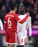 Fussball  1.Bundesliga   Saison 17/18: FC Bayern Muenchen - RB Leipzig