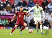 Fussball 1. Bundesliga Saison 21/22: FC Bayern Muenchen - SpVgg Greuther Fuerth