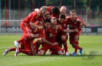 Fussball 1. Bundesliga 2012/2013:  Fototermin beim  FC Bayern Muenchen