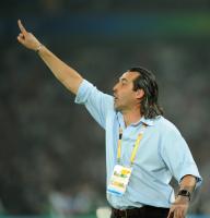 FUSSBALL  Olympia 2008  Halbfinale Maenner Argentinien - Brasilien