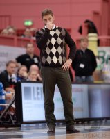 Basketball 1. Bundesliga 2013/2014: Walter Tigers Tuebingen  - s Oliver Baskets Wuerzburg