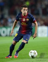 FUSSBALL INTERNATIONAL CHL 12/13: Jordi Alba (Barca)