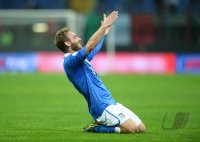 Fussball International WM Qualifikation 2014:  Jubel Daniele De Rossi (Italien)