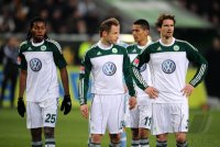 Fussball: 1. Bundesliga Saison 2010/2011: Wolfsburg - Moenchengladbach