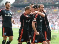 Fussball 1. Bundesliga Saison 14/15: VfB Stuttgart - Hamburger SV