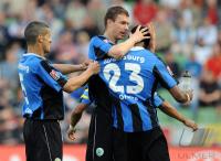 Fussball 1. Bundesliga: Leverkusen - Wolfsburg