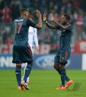 Fussball CHL  Saison 2013/2014: JUBEL FC Bayern Muenchen