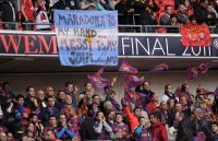 Fussball Champions League Finale 2011:  FC Barcelona - Manchester United FC