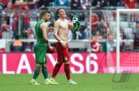 Fussball 1. Bundesliga Saison 14/15: FC Bayern Muenchen -  FC Augsburg