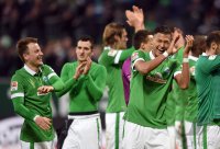 Fussball, 1. Bundesliga  Saison 2014/2015: Werder Bremen - Bayer 04 Leverkusen