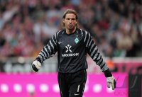 Fussball 1. Bundesliga  Saison 2010/2011: FC Bayern Muenchen - Werder Bremen