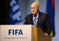 FUSSBALL 63. FIFA  Kongress auf Mauritius 2013: FIFA Praesident Joseph S. Blatter (Schweiz)