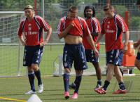 Fussball 1. Bundesliga: Training beim FC Bayern Muenchen