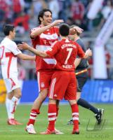 Fussball  1. Bundesliga  07/08  FC Bayern Muenchen - VfB Stuttgart