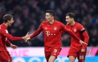 Fussball 1. Bundesliga Saison 19/20: FC Bayern Muenchen -  FC Schalke 04