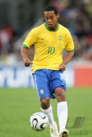 Fussball WM 2006: Trainingsspiel Brasilien-FC Luzern Selection
