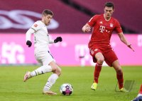 Fussball 1. Bundesliga Saison 20/21: FC Bayern Muenchen - TSG 1899 Hoffenheim