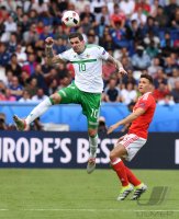 Fussball Europameisterschaft Achtelfinale 2016: Wales - Nordirland