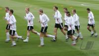 Fussball  WM 2006: Training Deutschland