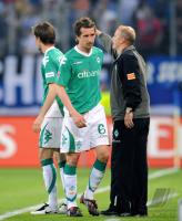 Fussball 1. Bundesliga: Hamburg - Bremen