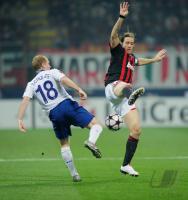 FUSSBALL  International CHL 09/10 : AC Mailand - Manchester United