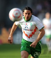 Fussball 1. Bundesliga :  Claudio Pizarro (SV Werder Bremen)