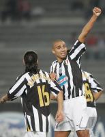Fussball CHL Juventus-Rapid; Jubel Trezeguet
