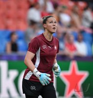 Fussball Frauen Euro 2025  Eroeffnungsspiel: Schweiz - Norwegen