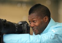 FUSSBALL SERIE A:  Djibril Cisse (Lazio Rom)