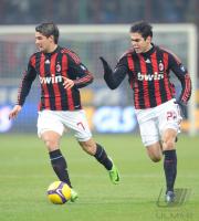 FUSSBALL SERIE A:  PATO und KAKA  (AC Mailand)