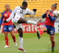 Fussball Frauen FIFA U 17  WM  2008  Ghana - Cost Rica