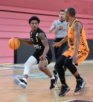 Basketball 2. Bundesliga  20/21 Testspiel: Tigers Tuebingen - wiha Panthers Schwenningen