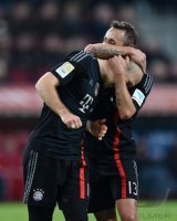 Fussball 1. Bundesliga Saison 14/15: JUBEL FC Bayern Muenchen