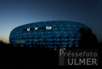 Fussball Stadiontest Allianz Arena